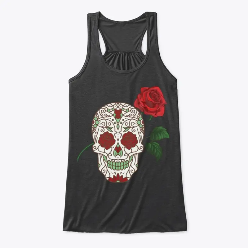 Red Rose Sugarskull